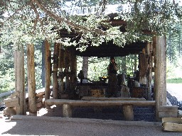 The forge at Black Mt Camp